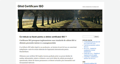 Desktop Screenshot of ghidcertificare.ro
